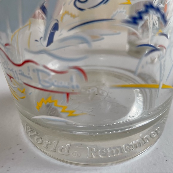 3 Disney World McDonalds 25th Anniversary Glasses 
Hollywood & Vine Epcot Goofy - Picture 3 of 4